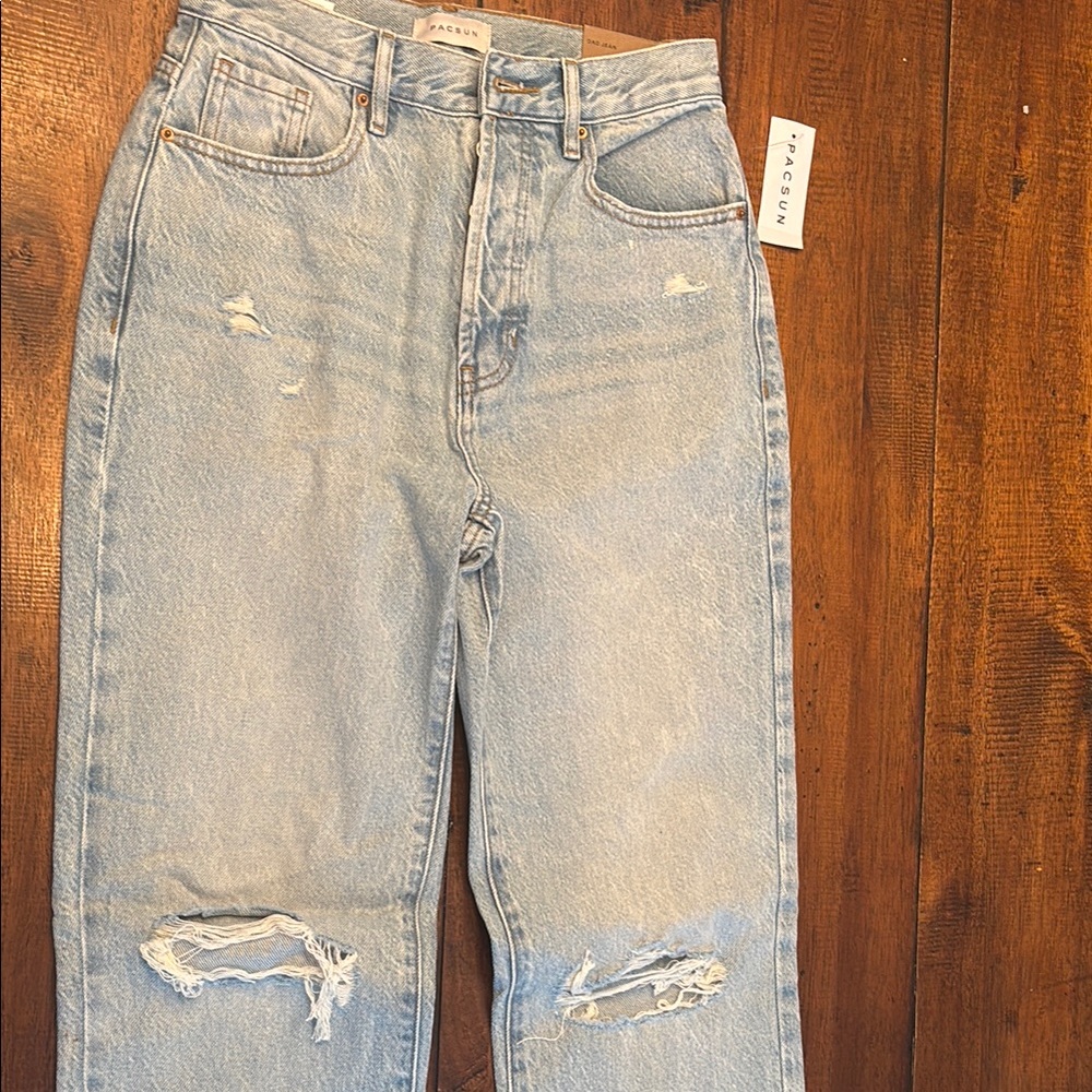 PacSun Light Blue Distressed Women's Jeans